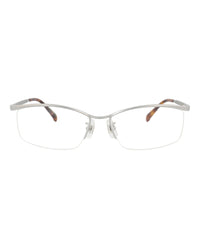 Dunhill Mens Square/Rectangle Silver Silver Transparent Fashion Designer Eyewear