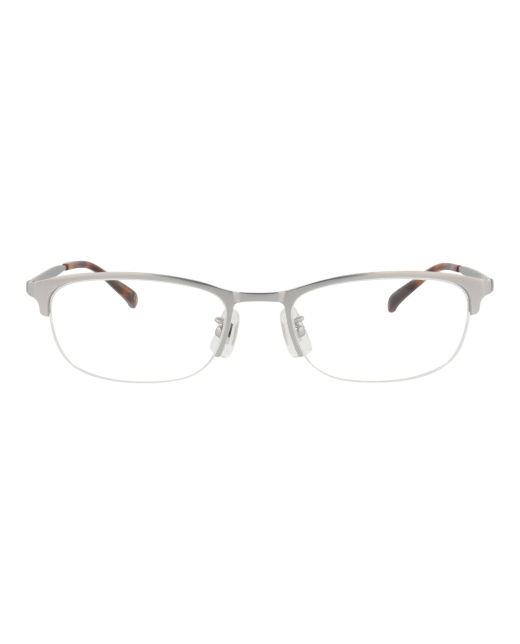 Dunhill Mens Round/Oval Silver Silver Transparent Fashion Designer Eyewear