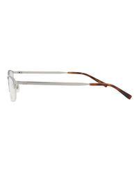 Dunhill Mens Round/Oval Silver Silver Transparent Fashion Designer Eyewear