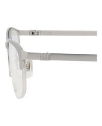 Dunhill Mens Round/Oval Silver Silver Transparent Fashion Designer Eyewear