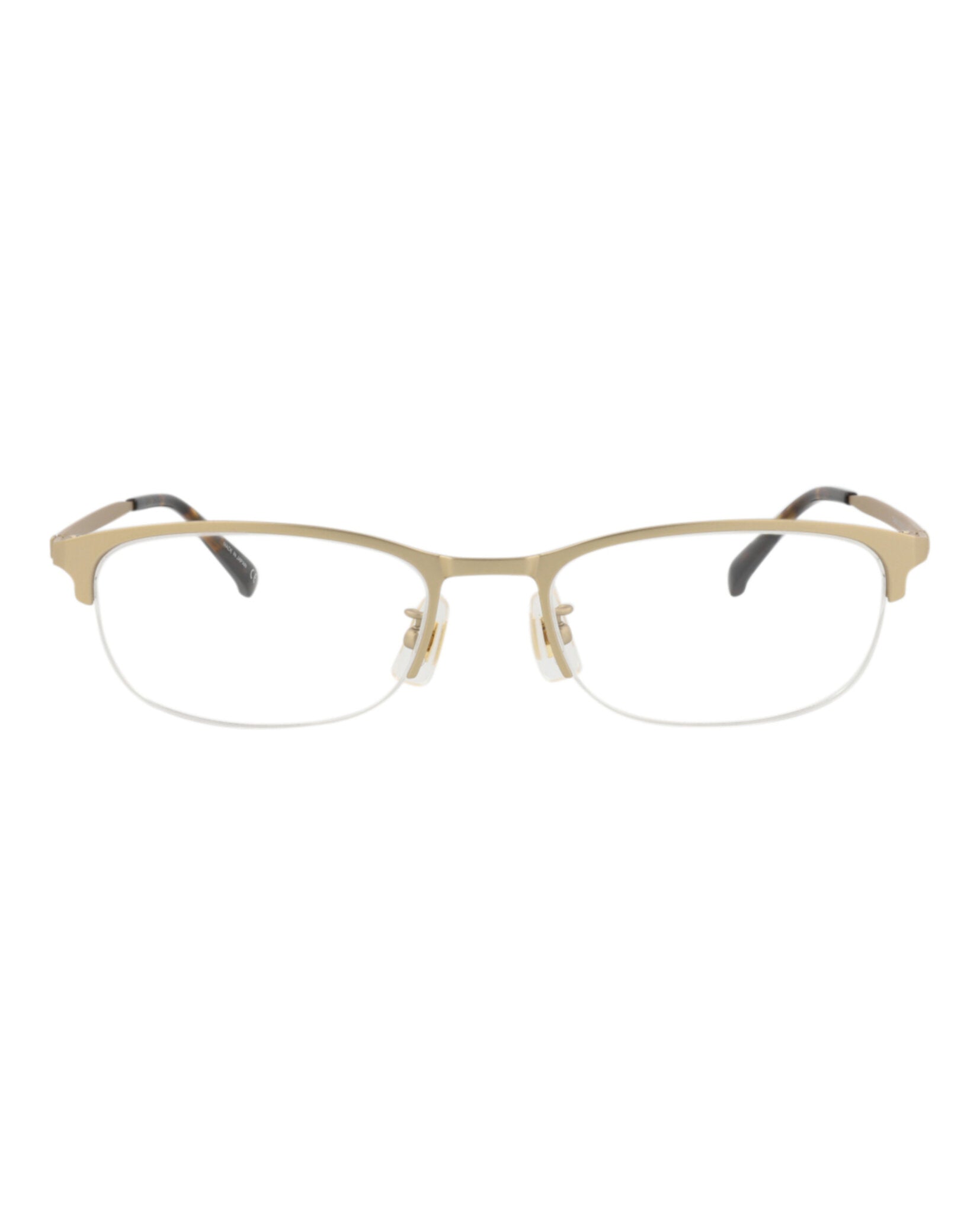 Dunhill Mens Round/Oval Gold Gold Transparent Fashion Designer Eyewear