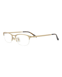 Dunhill Mens Round/Oval Gold Gold Transparent Fashion Designer Eyewear