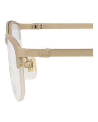 Dunhill Mens Round/Oval Gold Gold Transparent Fashion Designer Eyewear