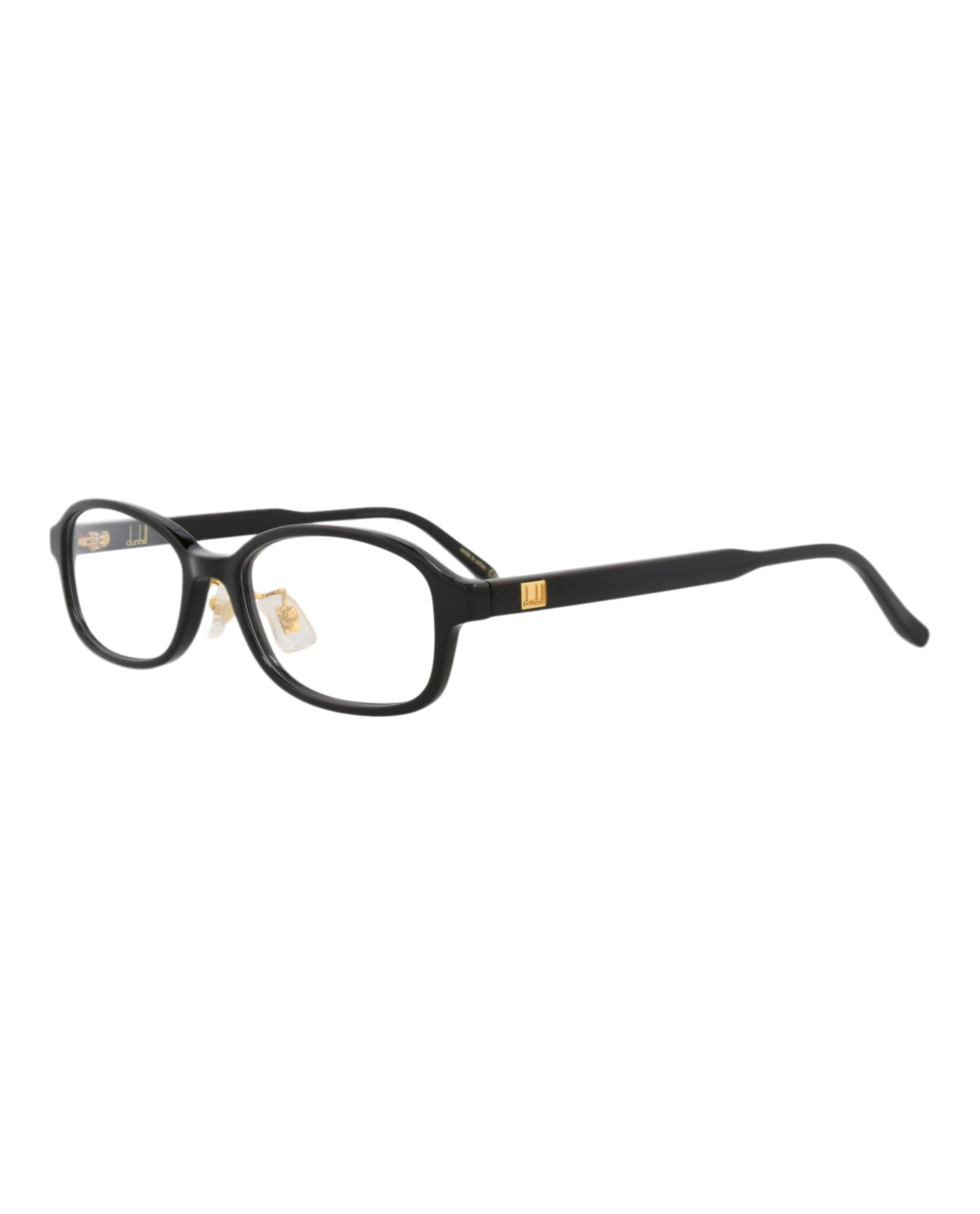 Dunhill Dunhill Mens Round/Oval Black Black Transparent Fashion Designer Eyewear