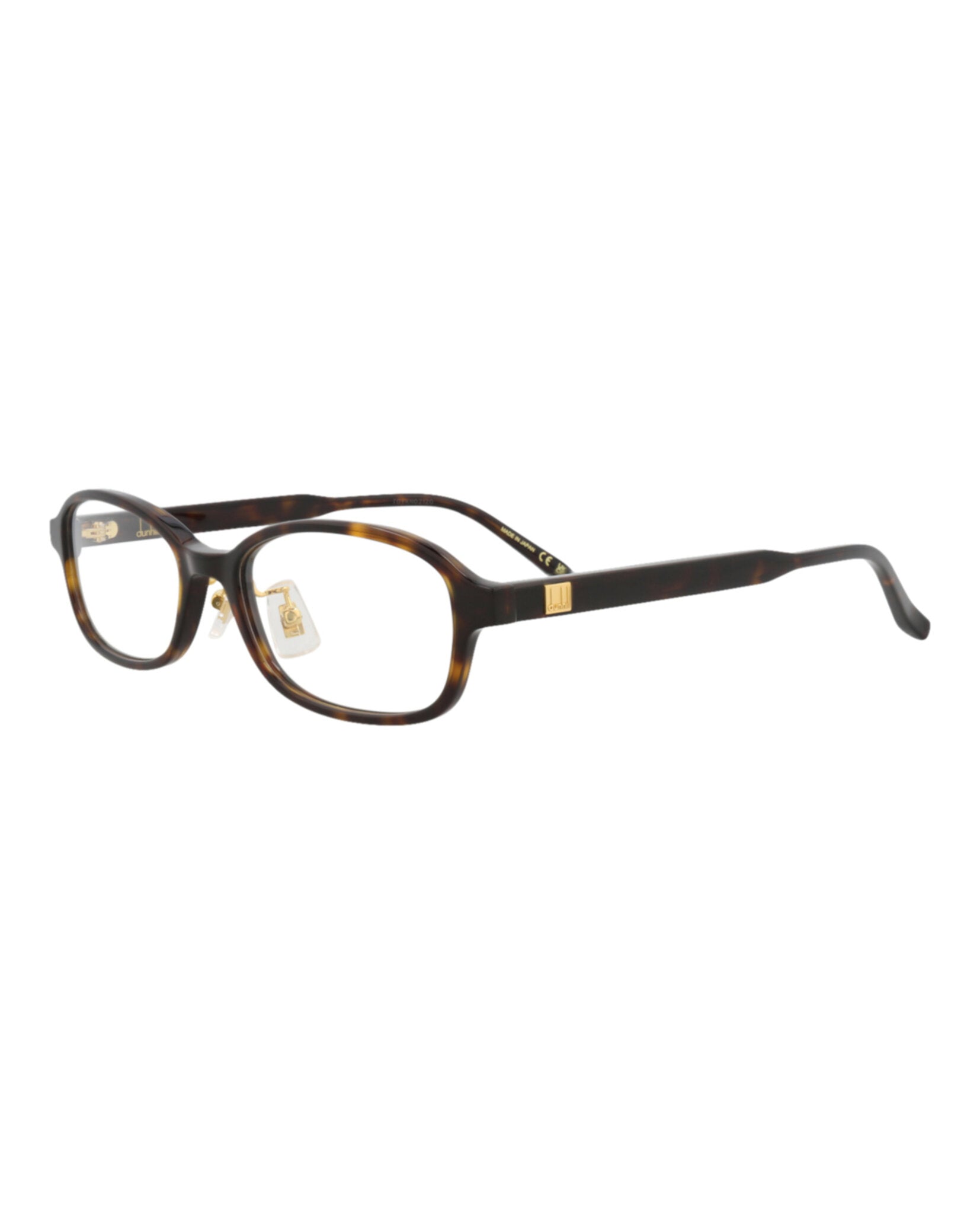 Dunhill Mens Round/Oval Havana Havana Transparent Fashion Designer Eyewear