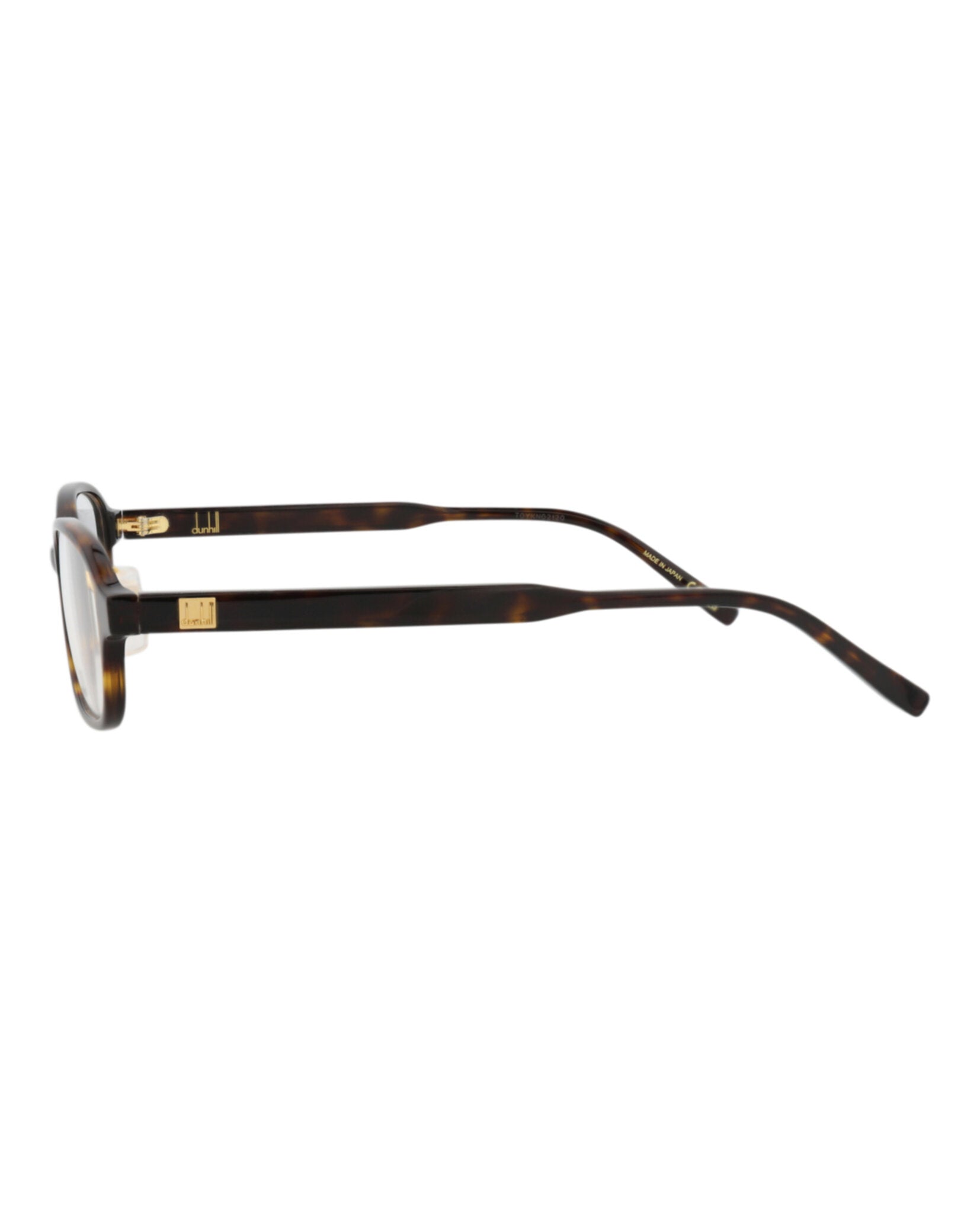 Dunhill Mens Round/Oval Havana Havana Transparent Fashion Designer Eyewear
