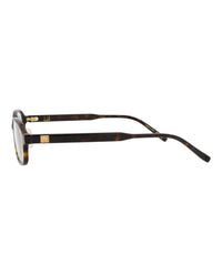 Dunhill Mens Round/Oval Havana Havana Transparent Fashion Designer Eyewear