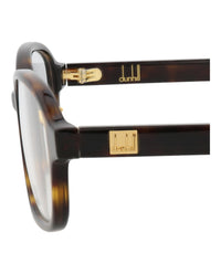 Dunhill Mens Round/Oval Havana Havana Transparent Fashion Designer Eyewear