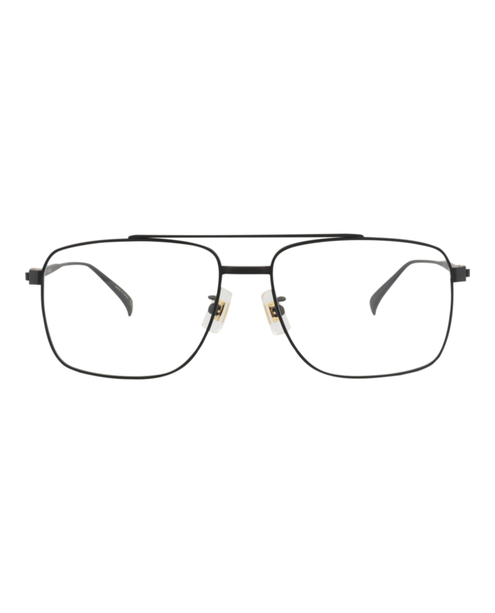 Dunhill Dunhill Unisex Square/Rectangle Black Black Transparent Fashion Designer Eyewear