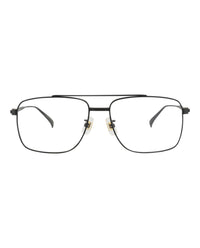 Dunhill Dunhill Unisex Square/Rectangle Black Black Transparent Fashion Designer Eyewear