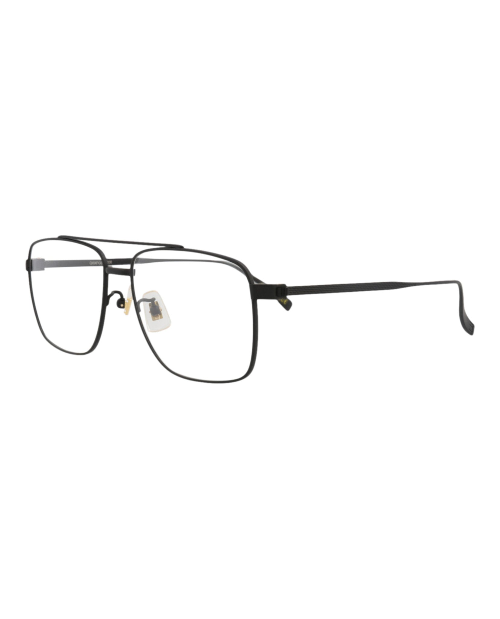 Dunhill Dunhill Unisex Square/Rectangle Black Black Transparent Fashion Designer Eyewear