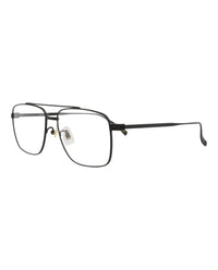 Dunhill Dunhill Unisex Square/Rectangle Black Black Transparent Fashion Designer Eyewear