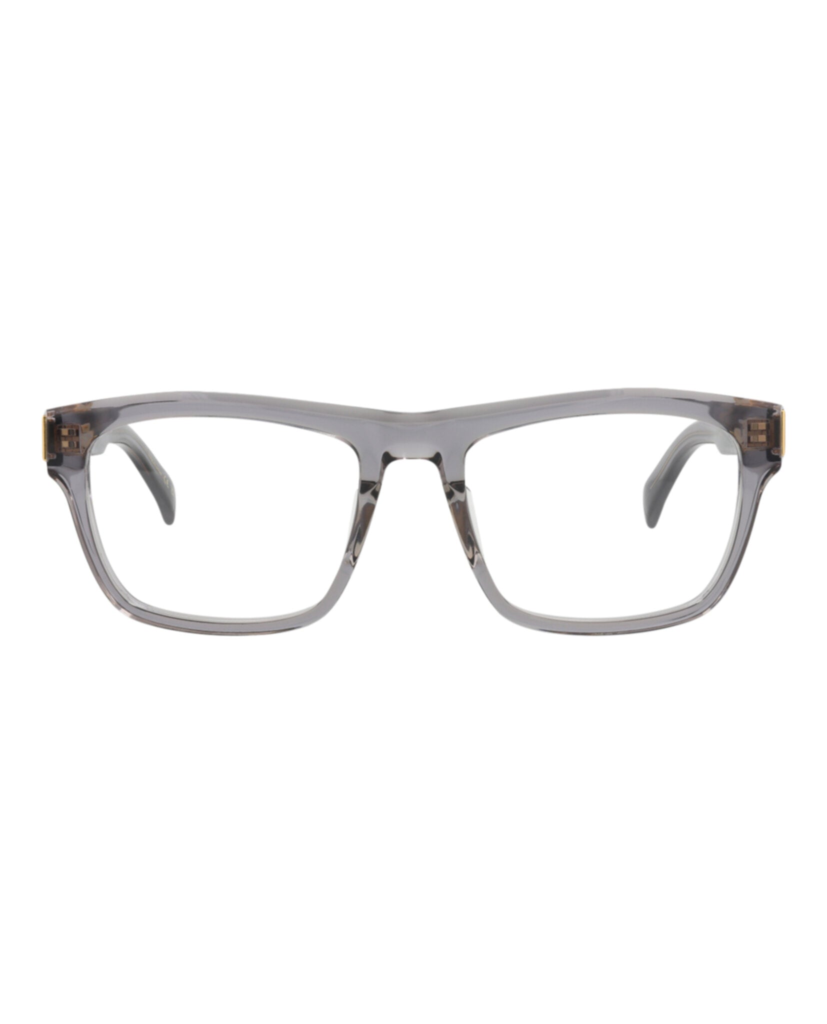 Dunhill Dunhill Mens Square/Rectangle Grey Grey Transparent Fashion Designer Eyewear