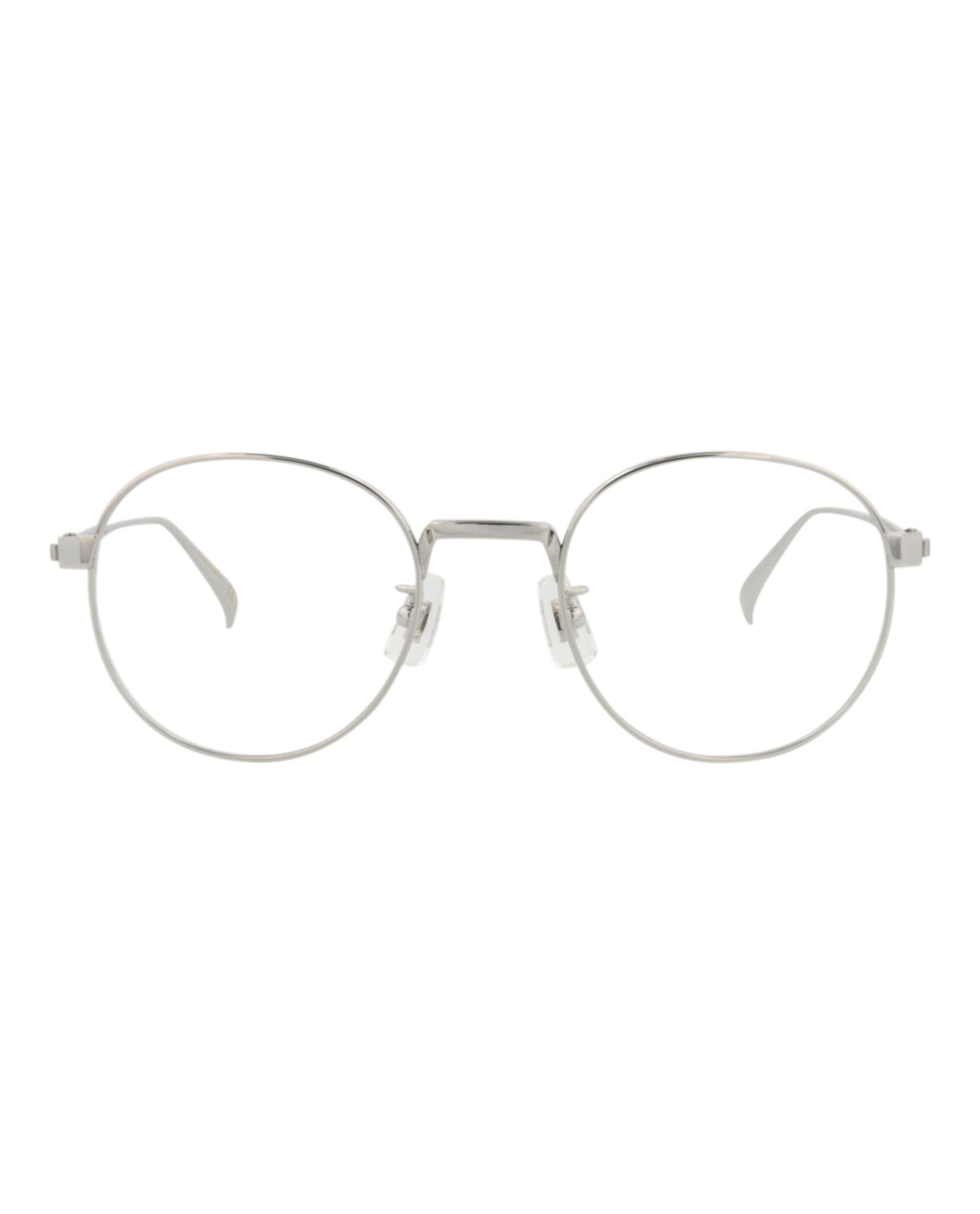 Dunhill Mens Round/Oval Silver Silver Transparent Fashion Designer Eyewear