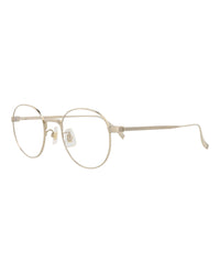 Dunhill Mens Round/Oval Gold Gold Transparent Fashion Designer Eyewear