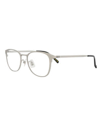 Dunhill Mens Round/Oval Silver Silver Transparent Fashion Designer Eyewear