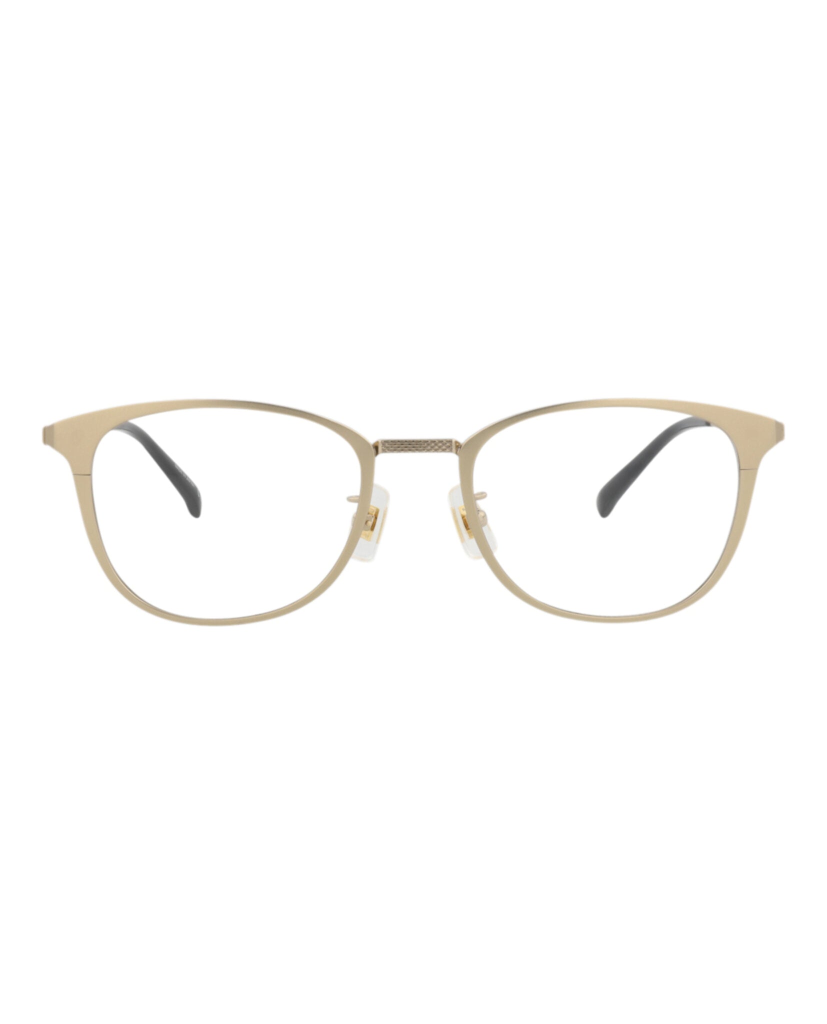 Dunhill Mens Round/Oval Gold Gold Transparent Fashion Designer Eyewear
