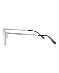 Dunhill Mens Round/Oval Silver Silver Transparent Fashion Designer Eyewear