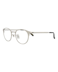 Dunhill Unisex Round/Oval Silver Silver Transparent Fashion Designer Eyewear