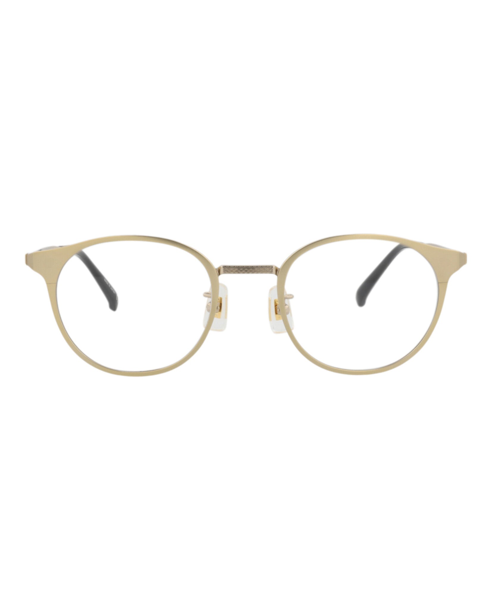 Dunhill Unisex Round/Oval Gold Gold Transparent Fashion Designer Eyewear