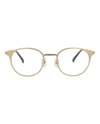 Dunhill Unisex Round/Oval Gold Gold Transparent Fashion Designer Eyewear