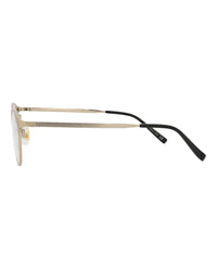 Dunhill Unisex Round/Oval Gold Gold Transparent Fashion Designer Eyewear