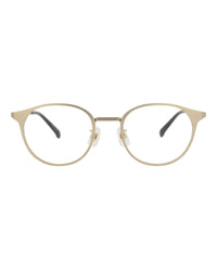 Dunhill Unisex Round/Oval Gold Gold Transparent Fashion Designer Eyewear