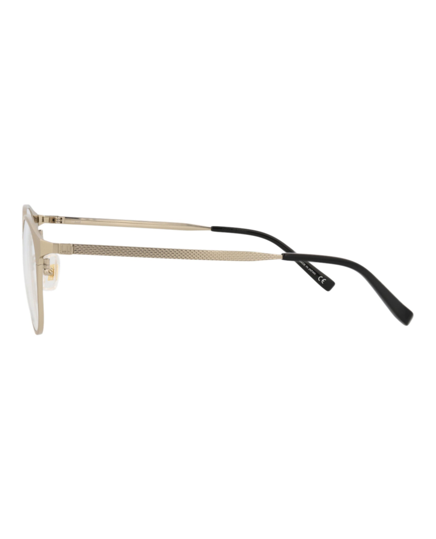 Dunhill Unisex Round/Oval Gold Gold Transparent Fashion Designer Eyewear