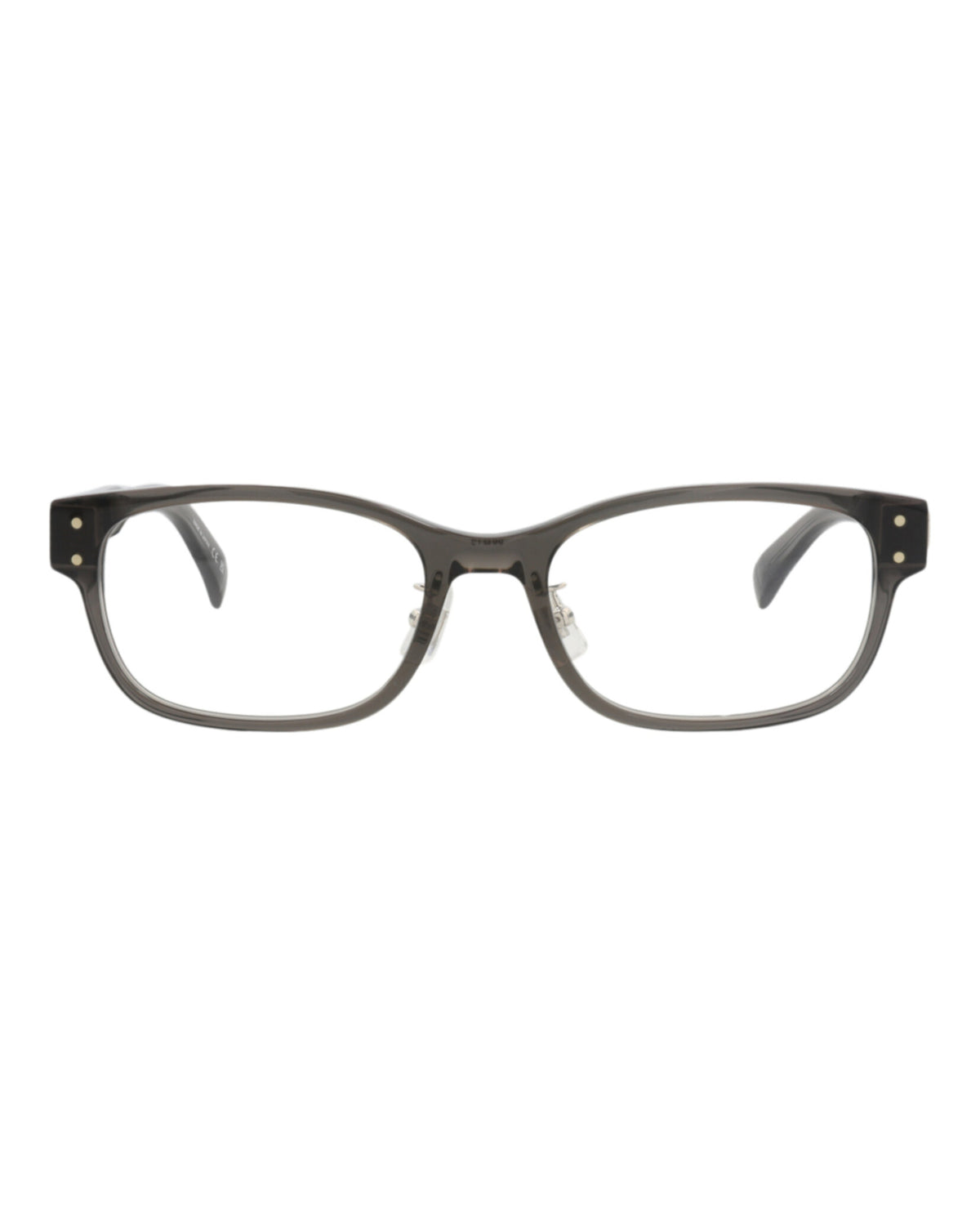 Dunhill Mens Square/Rectangle Grey Grey Transparent Fashion Designer Eyewear