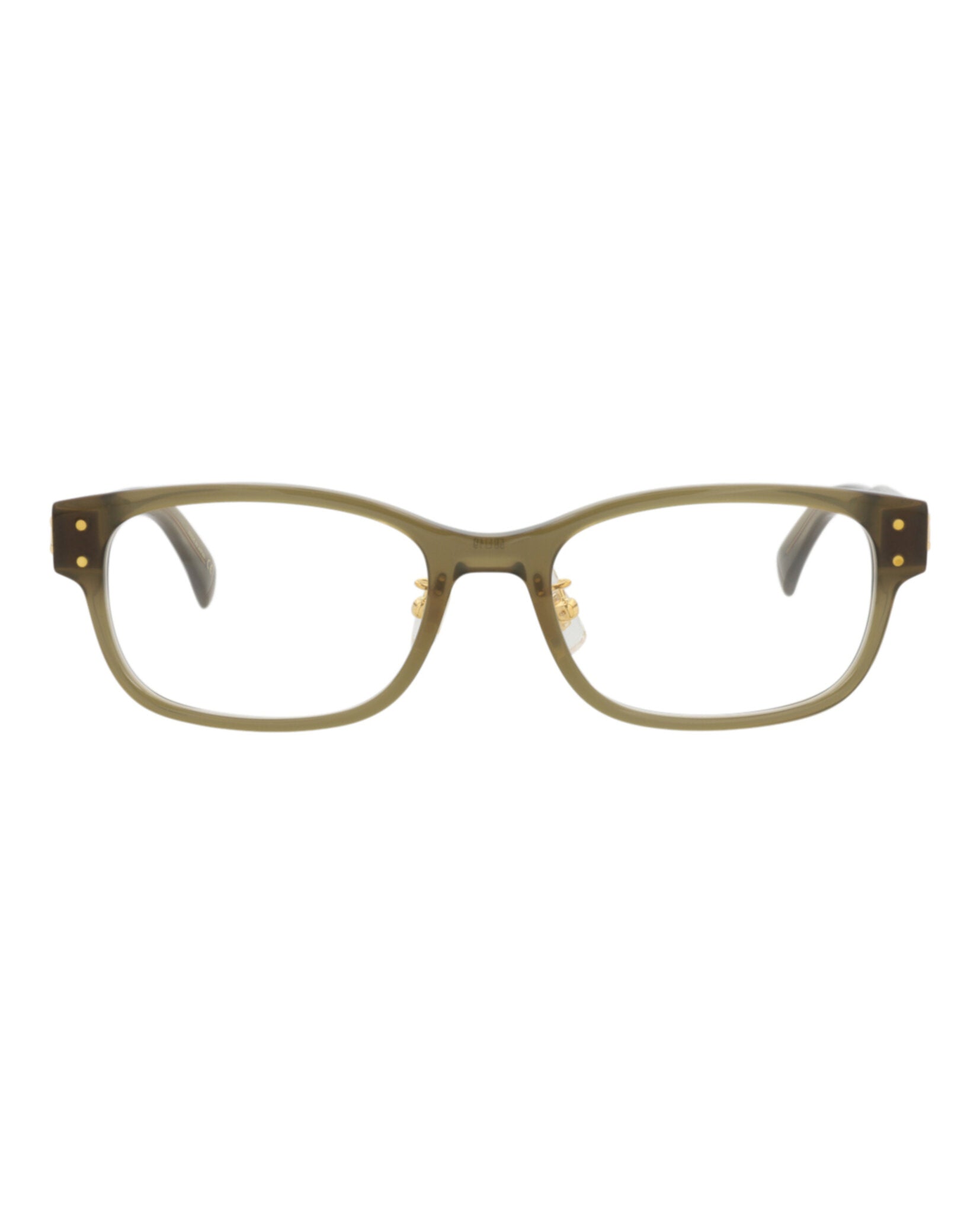Dunhill Mens Square/Rectangle Brown Brown Transparent Fashion Designer Eyewear