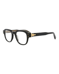 Dunhill Dunhill Mens Round/Oval Black Black Transparent Fashion Designer Eyewear