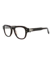 Dunhill Mens Round/Oval Havana Havana Transparent Fashion Designer Eyewear