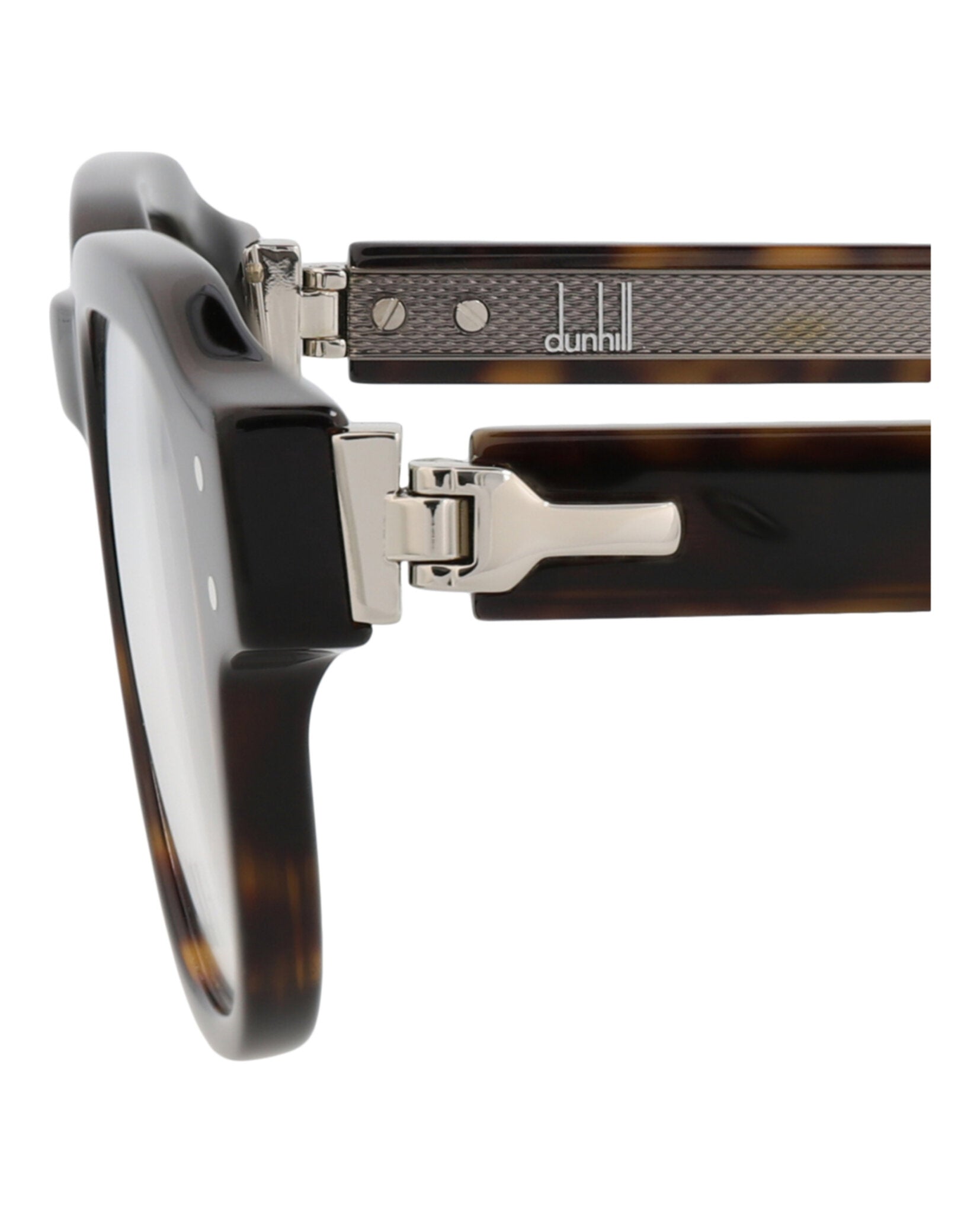 Dunhill Mens Round/Oval Havana Havana Transparent Fashion Designer Eyewear