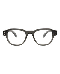 Dunhill Mens Round/Oval Grey Grey Transparent Fashion Designer Eyewear