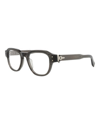 Dunhill Mens Round/Oval Grey Grey Transparent Fashion Designer Eyewear