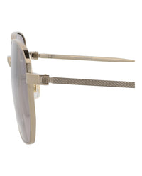 Dunhill Mens Square/Rectangle Gold Gold Violet Fashion Designer Eyewear
