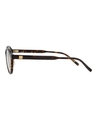 Dunhill Mens Round/Oval Havana Havana Transparent Fashion Designer Eyewear