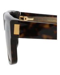 Dunhill Mens Square/Rectangle Havana Havana Grey Fashion Designer Eyewear