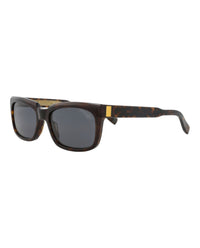 Dunhill Mens Square/Rectangle Havana Havana Grey Fashion Designer Eyewear