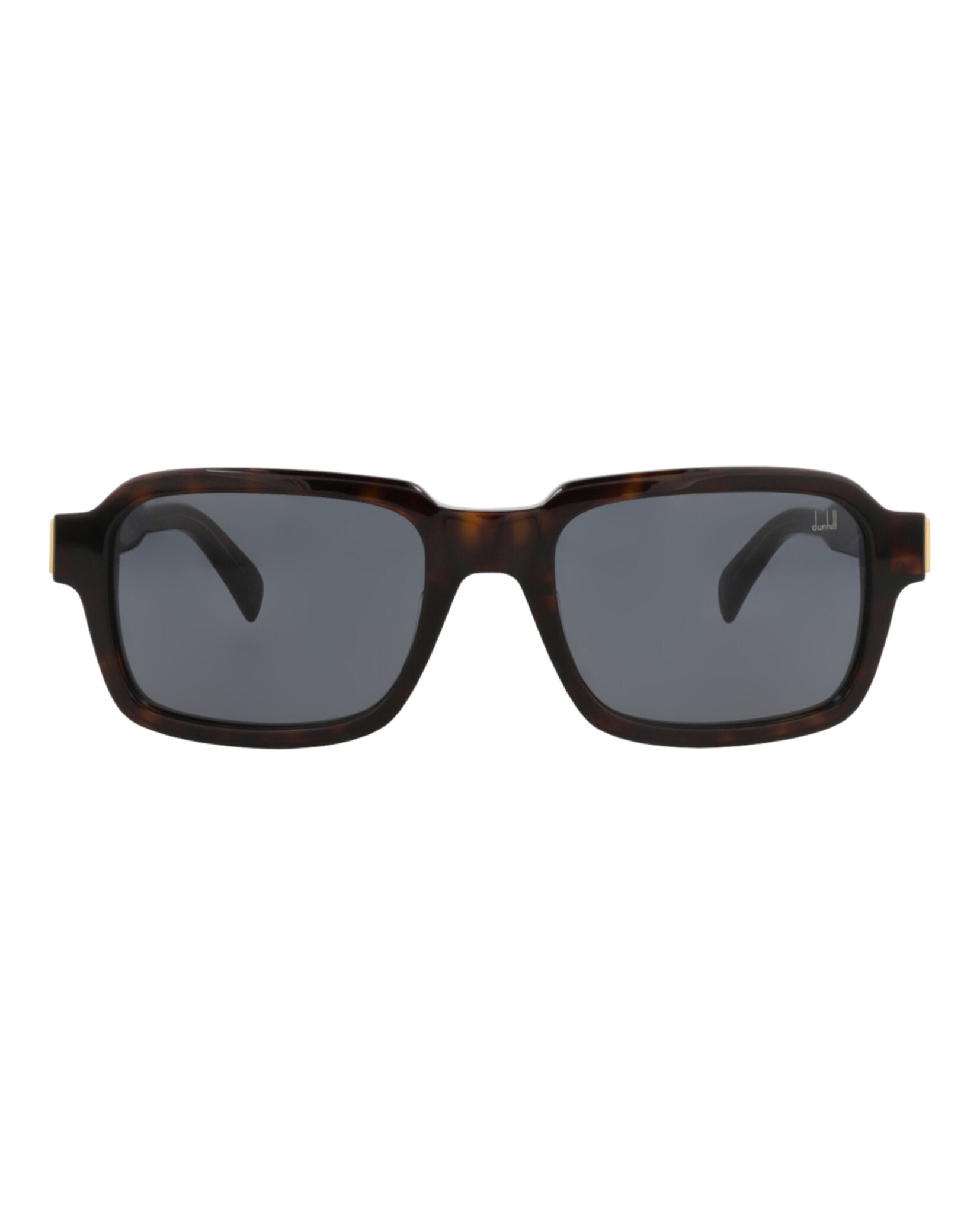 Dunhill Mens Square/Rectangle Havana Havana Grey Fashion Designer Eyewear