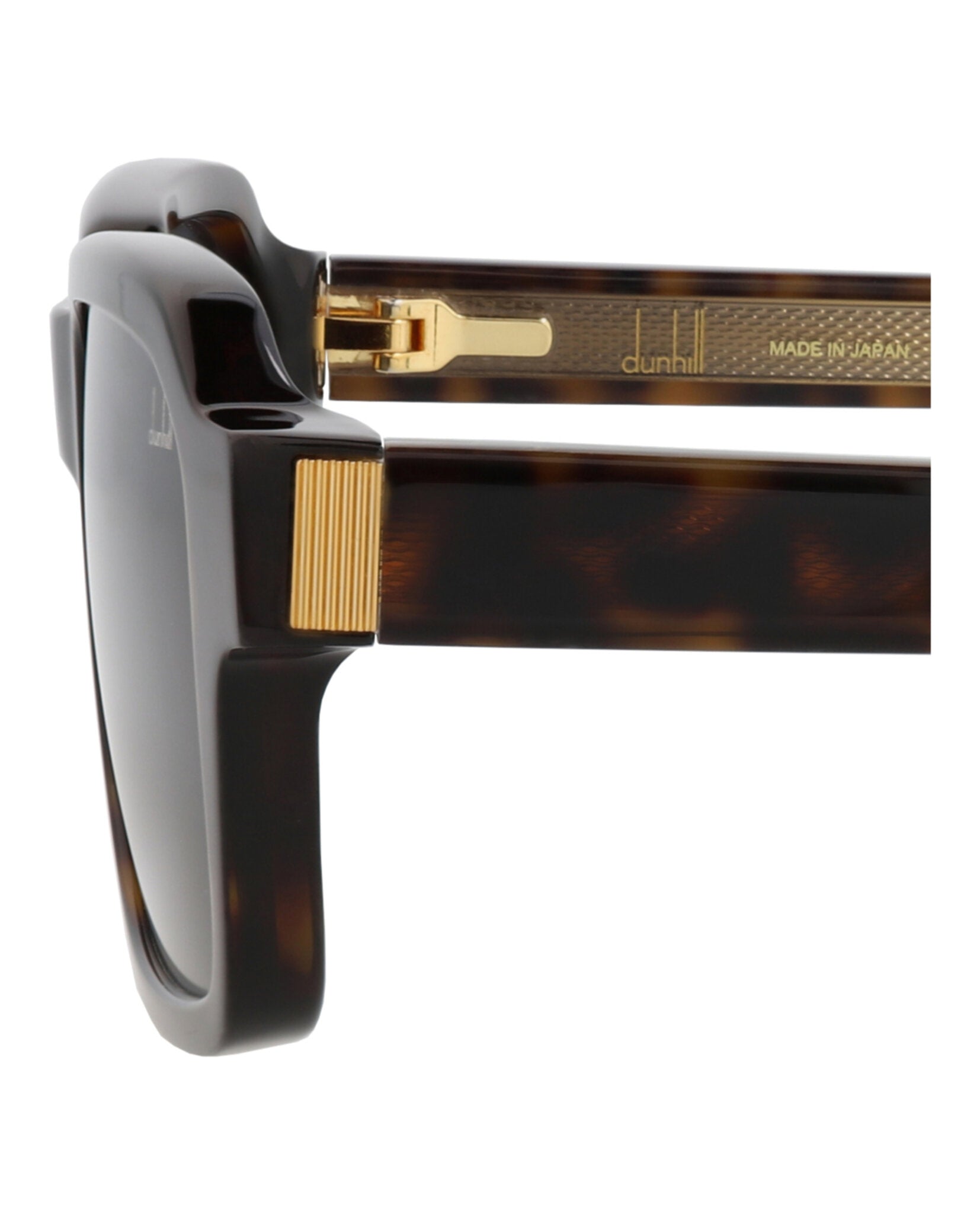 Dunhill Mens Square/Rectangle Havana Havana Grey Fashion Designer Eyewear