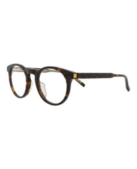 Dunhill Mens Round/Oval Havana Havana Transparent Fashion Designer Eyewear