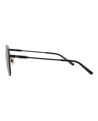 Dunhill Mens Square/Rectangle Black Black Grey Fashion Designer Eyewear
