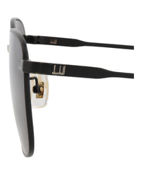 Dunhill Mens Square/Rectangle Black Black Grey Fashion Designer Eyewear