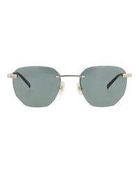 Dunhill Mens Round/Oval Gold Gold Green Fashion Designer Eyewear