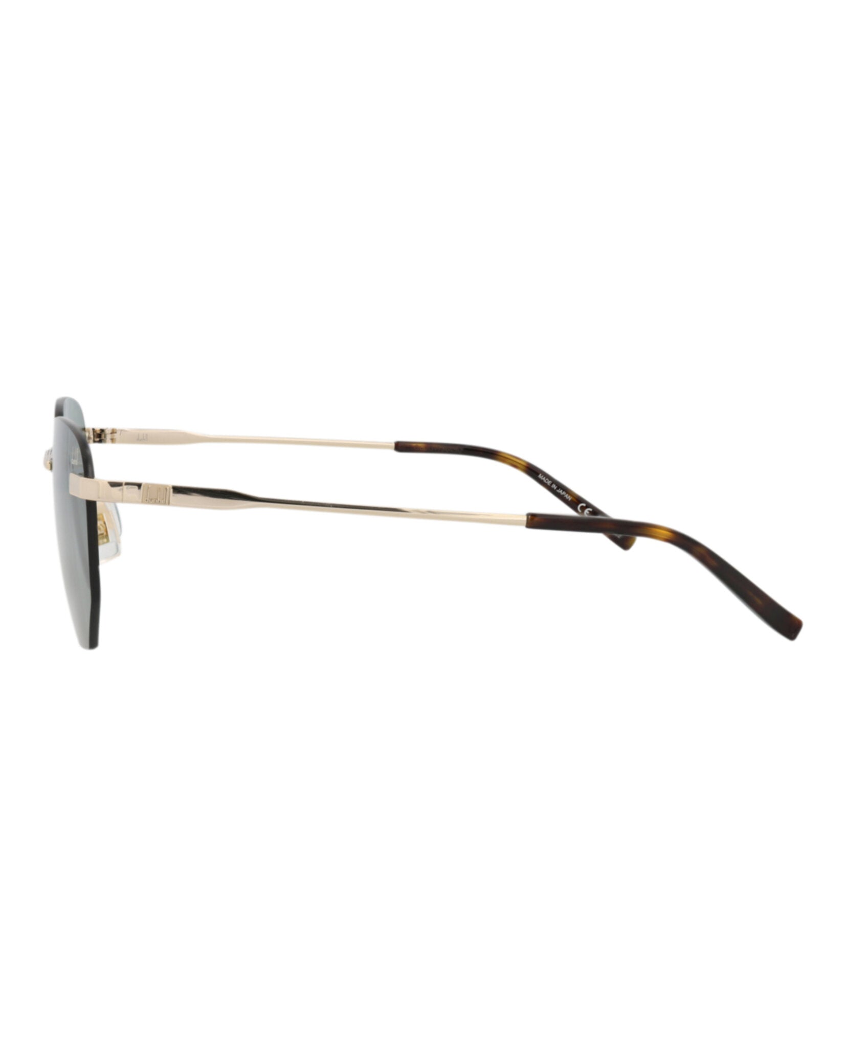 Dunhill Mens Round/Oval Gold Gold Green Fashion Designer Eyewear