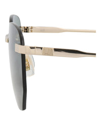 Dunhill Mens Round/Oval Gold Gold Green Fashion Designer Eyewear