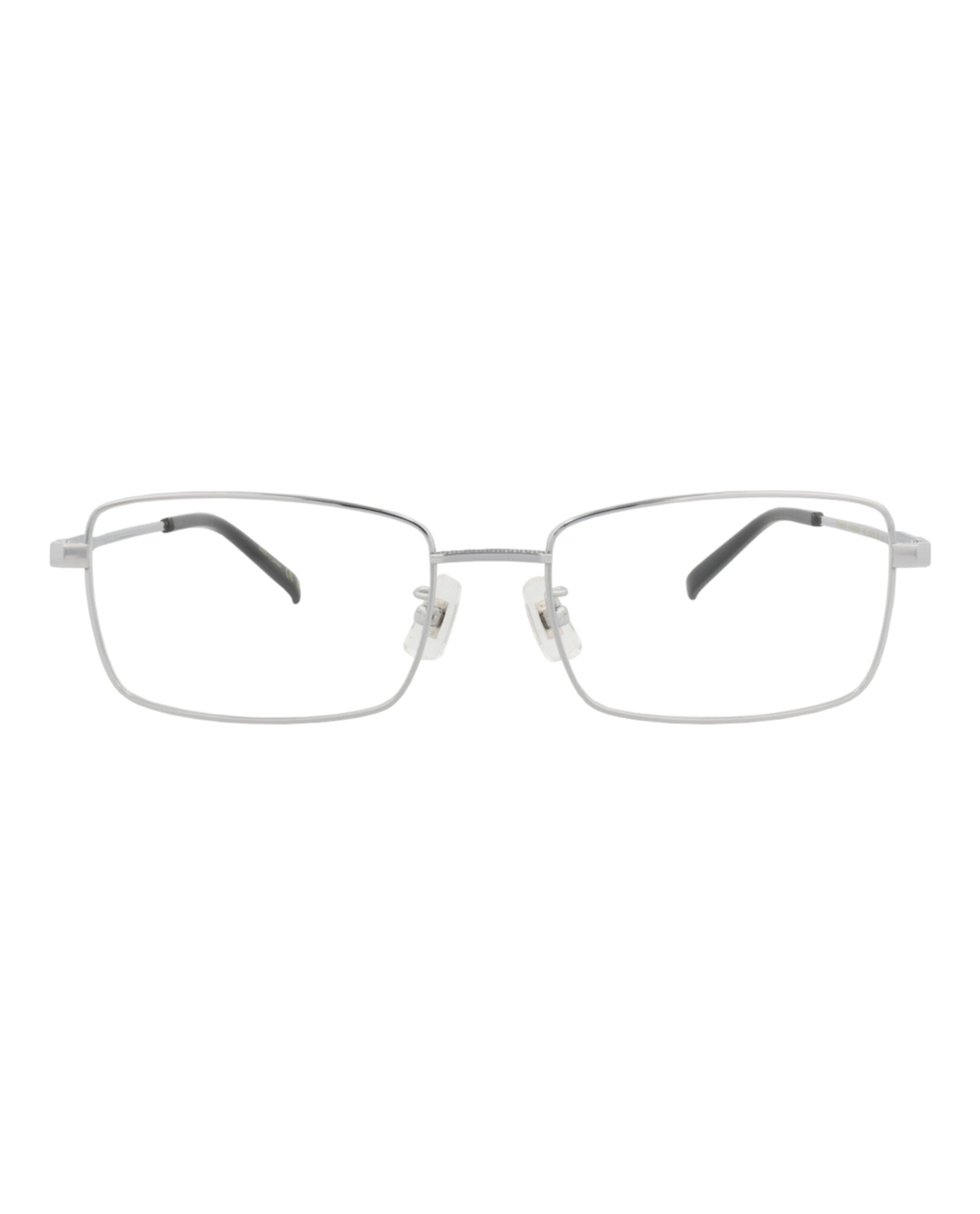 Dunhill Mens Square/Rectangle Silver Silver Transparent Fashion Designer Eyewear