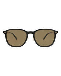 Dunhill Mens Round/Oval Black Gold Brown Fashion Designer Eyewear