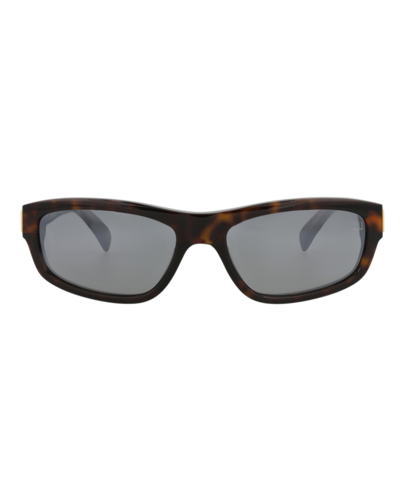 Dunhill Mens Square/Rectangle Havana Havana Silver Fashion Designer Eyewear